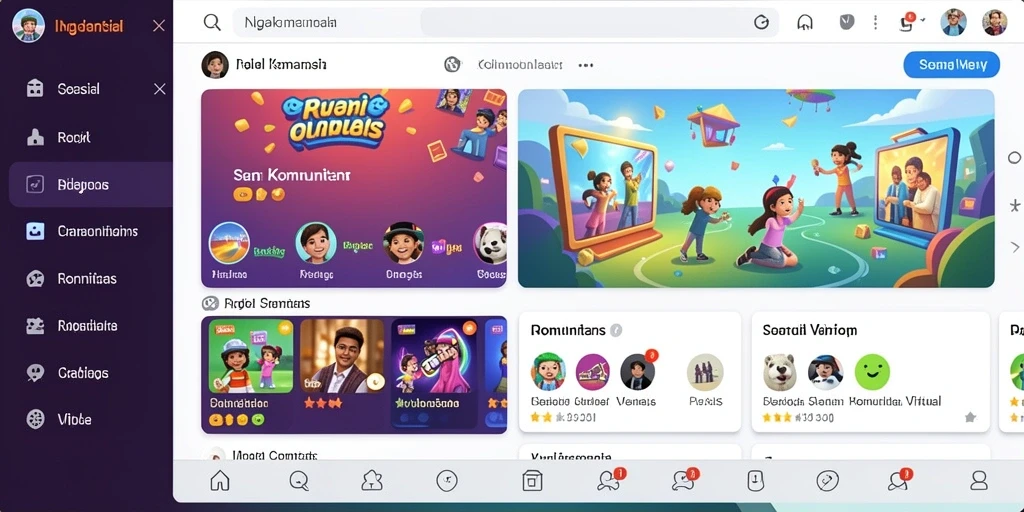 Tampilan antarmuka yang menarik dan mudah dinavigasi.