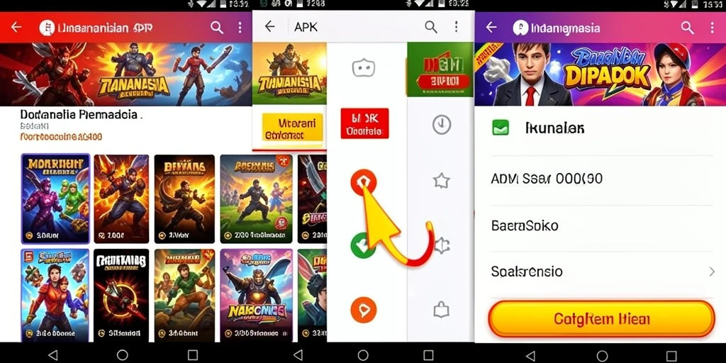 Tampilan antarmuka yang menarik dan user-friendly.