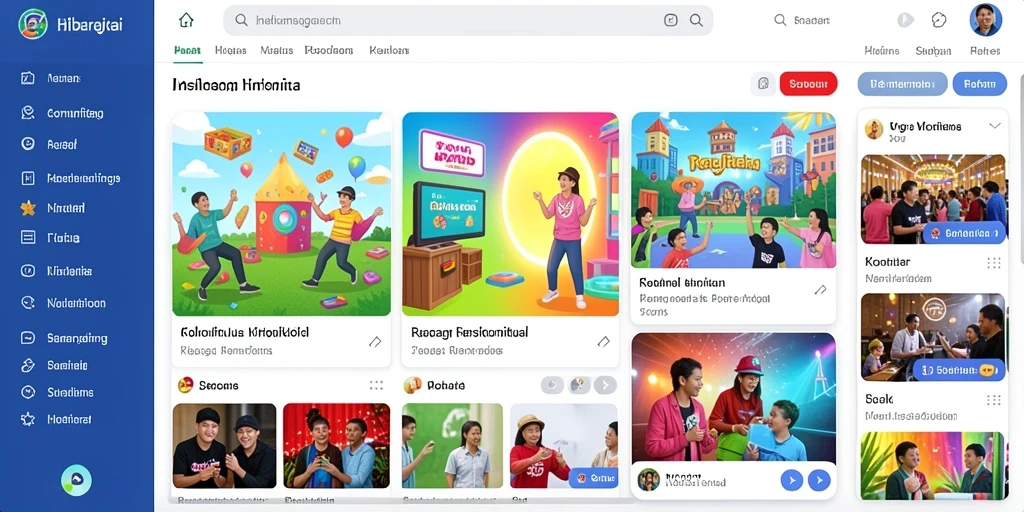Tampilan antarmuka yang menarik dan user-friendly.