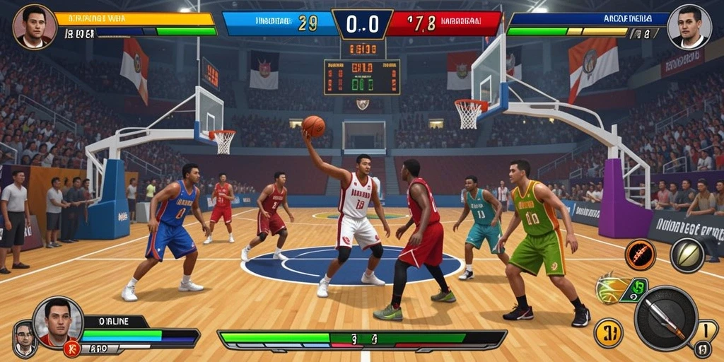 Tampilan awal game yang menarik dan user-friendly.