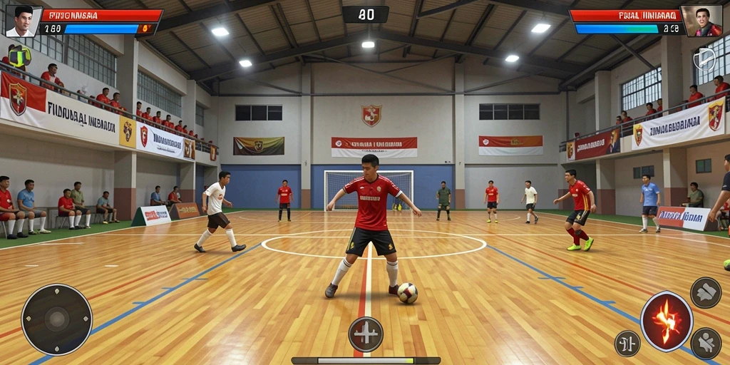 Cuplikan gameplay TENTOTO dengan grafis yang memukau.