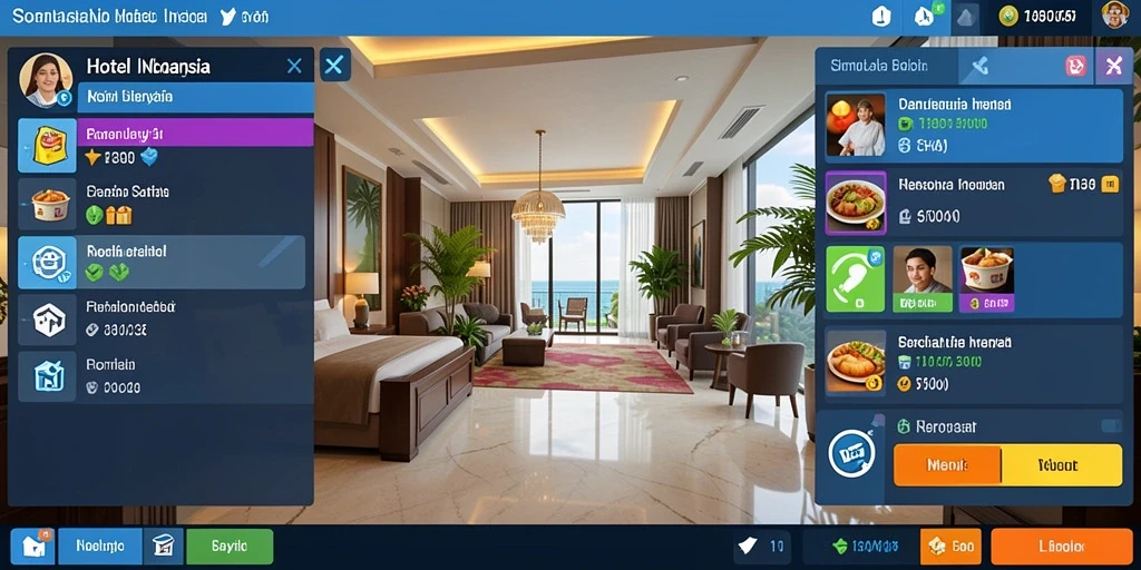 Screenshot menampilkan tampilan antarmuka permainan yang menarik.