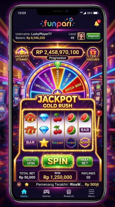 Galeri pratinjau visual funpari build APK resmi terbaru